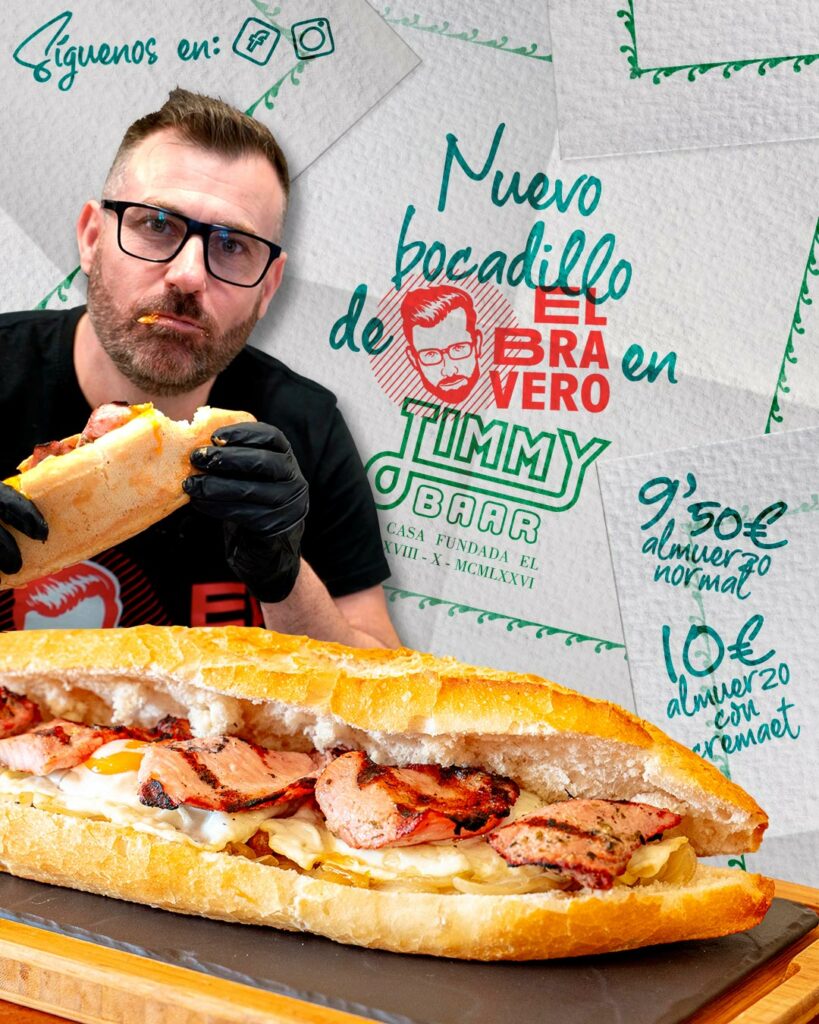 Bocadillo El Bravero