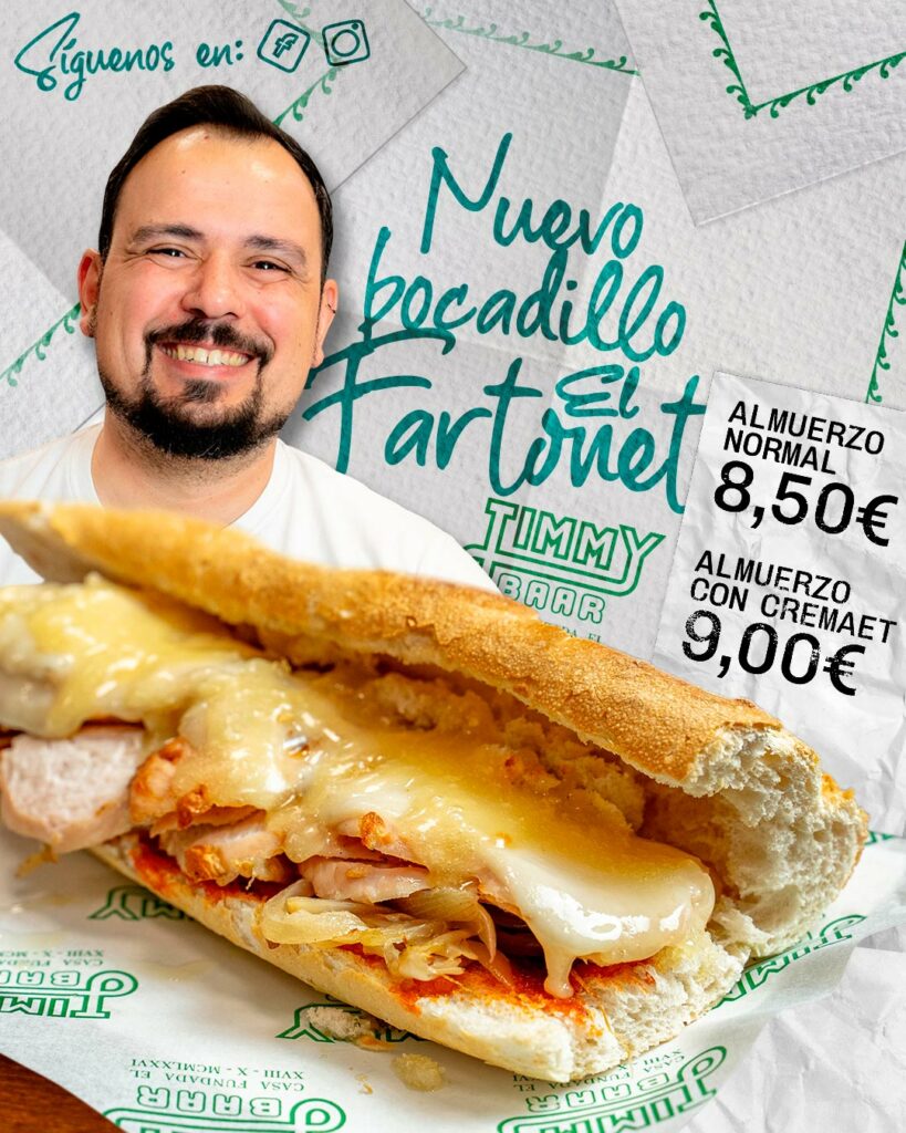 Bocadillo El Fartonet